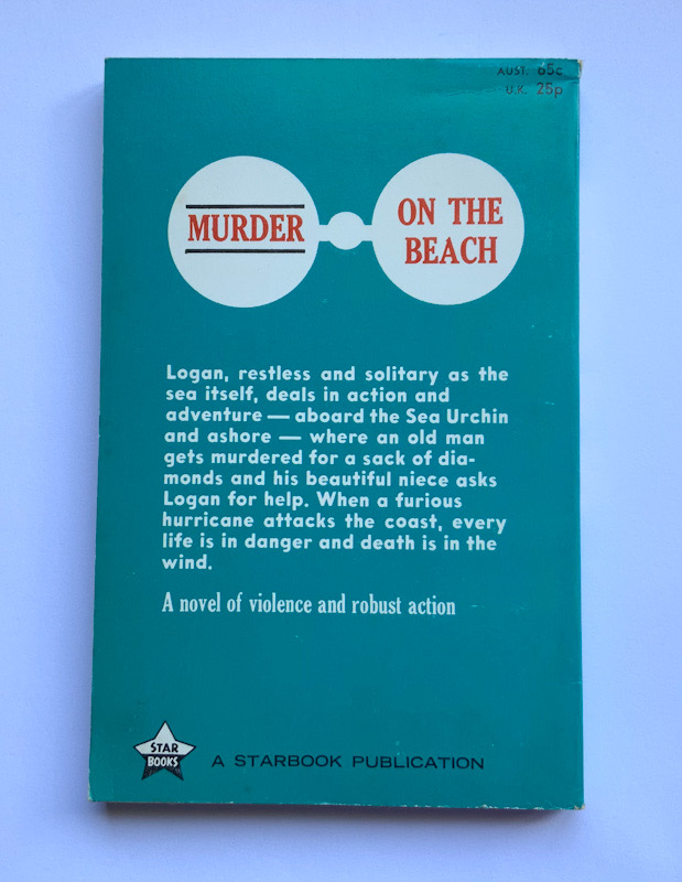 KILLERS AT SEA Australian pulp fiction crime paperback book